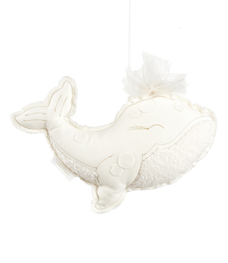 Cotton & Sweets Cotton & Sweets - Boho Sebastien baleine mobile - Vanilla