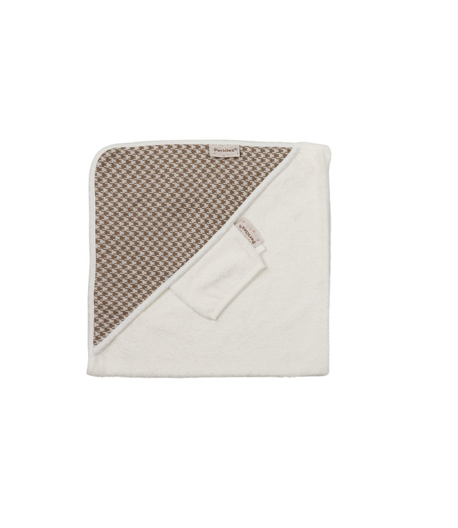 Pericles Pericles - Badcape+Washand  Pied De Poule