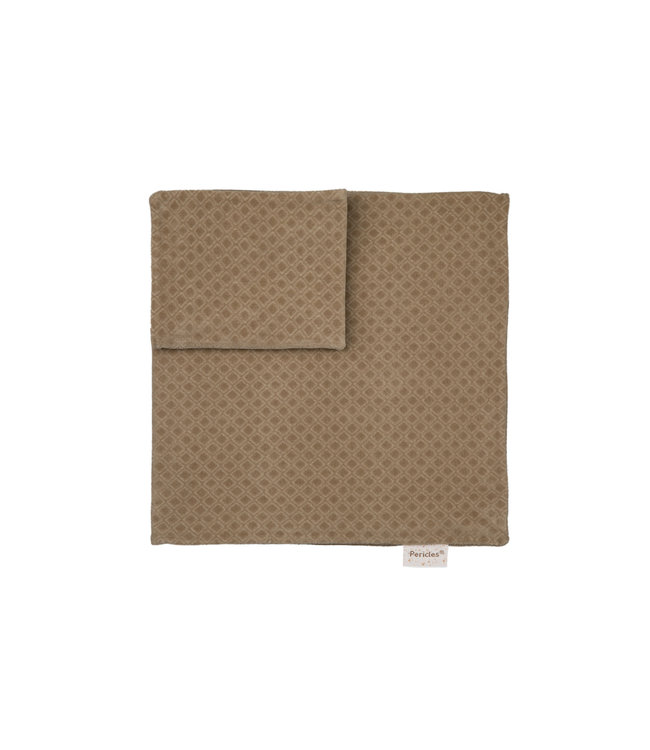 Pericles Pericles - Donsovertrek Wieg  Espresso Square