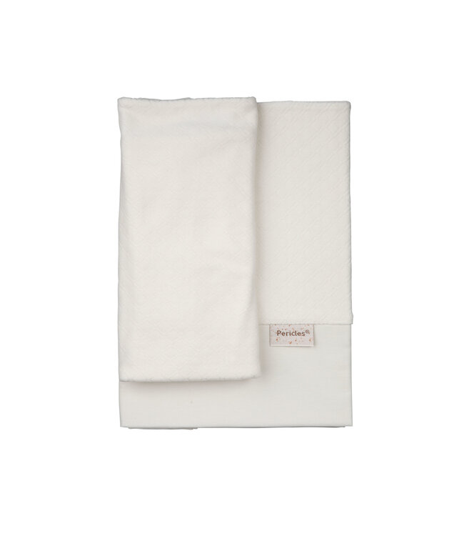 Pericles Pericles - Laken+Sloop Bed Latte Square