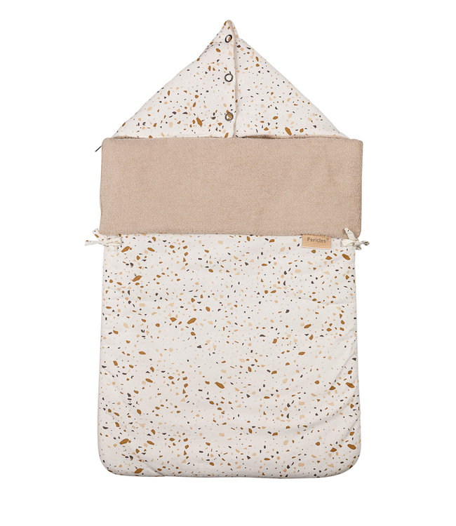 Pericles Pericles - Nestje Autozitje 0+ Sprinkles Taupe