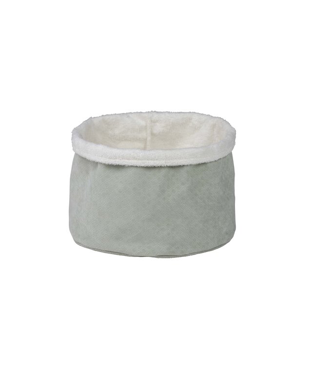 Pericles Pericles - Storage Bag Moss Medium Square Off White