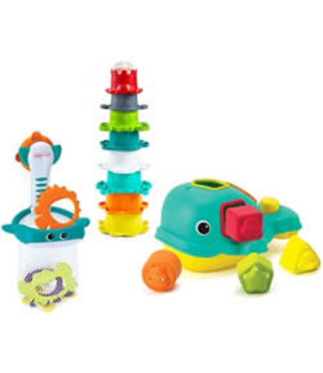 Infantino Infantino - Bath - Ocean Fun Bathtime Playset