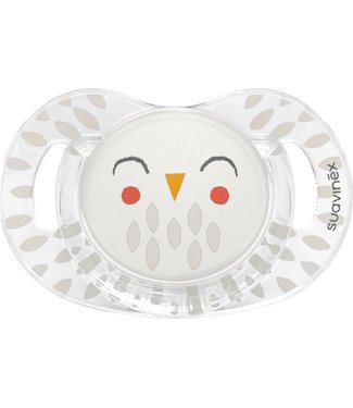 Suavinex Suavinex - BONHOMIA - Soother - Sili. - Reversible - +18M - Feather Beige