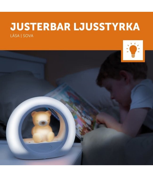 Zazu ZAZU - Nightlight Bear - Billy -Camel