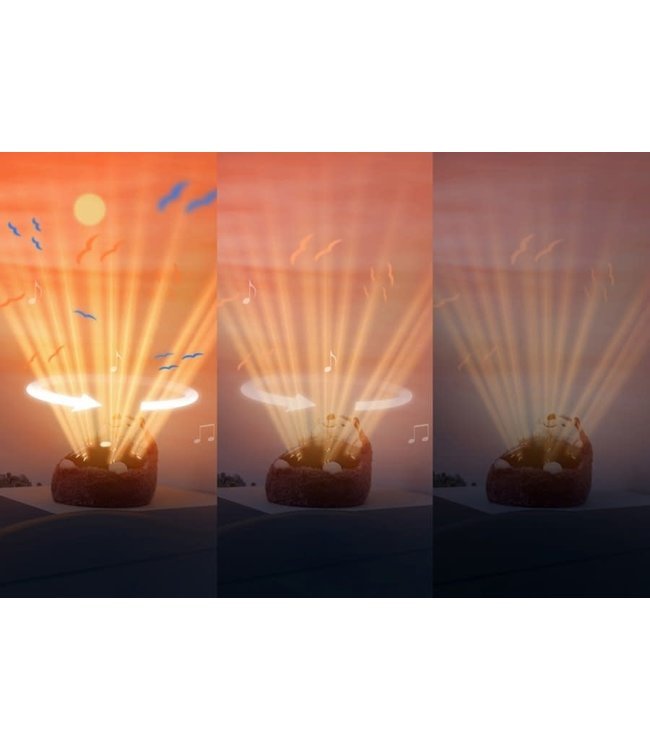 Zazu ZAZU - Sunset Projector - Henry Red