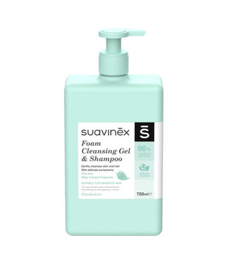 Suavinex Suavinex - COSMETICS - Baby - Foam Cleansing Gel & Shampoo - 750ml