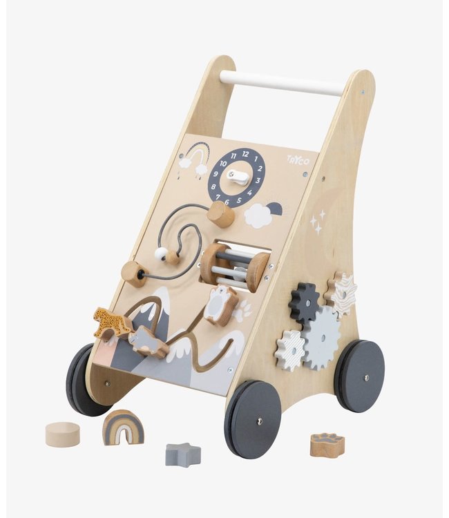 Tryco Tryco - Wooden Baby walker with blocks