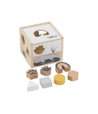 Tryco Tryco - Wooden Footprint Shape Sorter