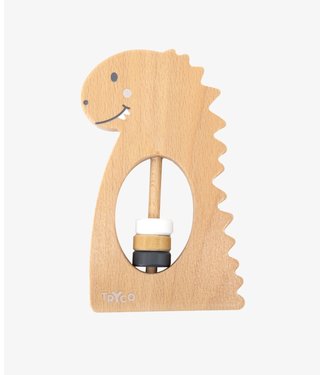 Tryco Tryco - Wooden Rattle - Dino