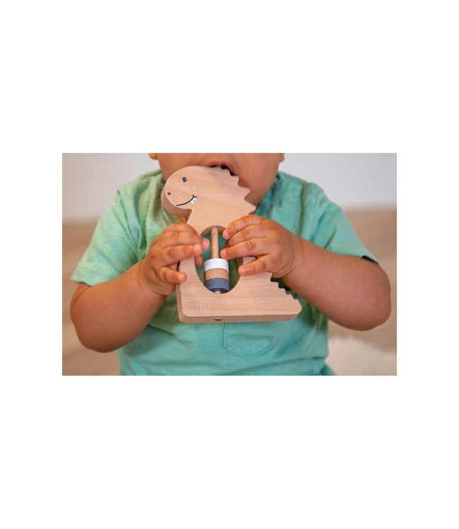 Tryco Tryco - Wooden Rattle - Dino