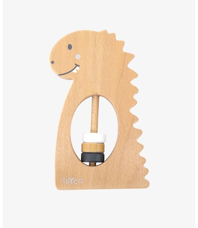 Tryco Tryco - Wooden Rattle - Dino