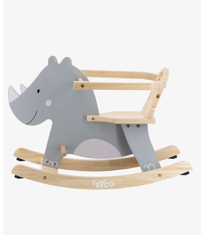 Tryco Tryco - Wooden Rocking Animal - Rhino