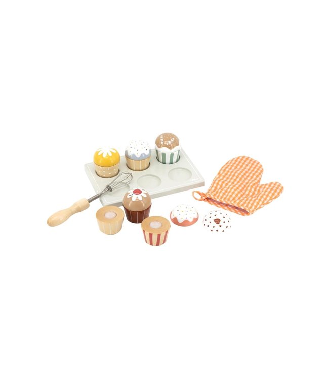 Tryco Tryco - Wooden Cupcakes Set