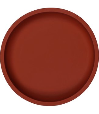 Tryco Tryco - Silicone - Round Plate - Dark Rust