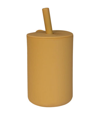 Tryco Tryco - Silicone - Straw Cup - Honey Gold