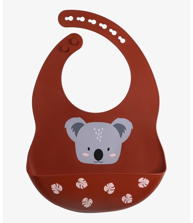 Tryco Tryco - Silicone - Bib - Koala Dark Rust