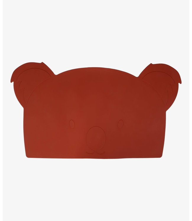 Tryco Tryco - Silicone - Place Mat - Koala Dark Rust