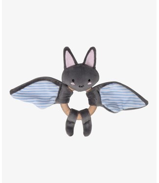 Tryco Tryco - Plush - Wooden Ring Rattle - Bat Bruce