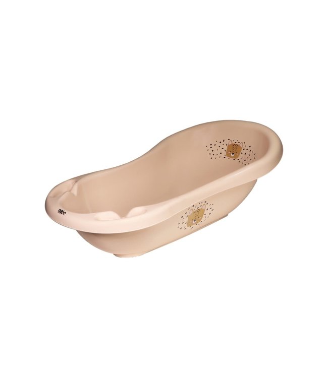 Tryco Tryco - Bath with plug and anti slip - Leopard Lenny - Sand