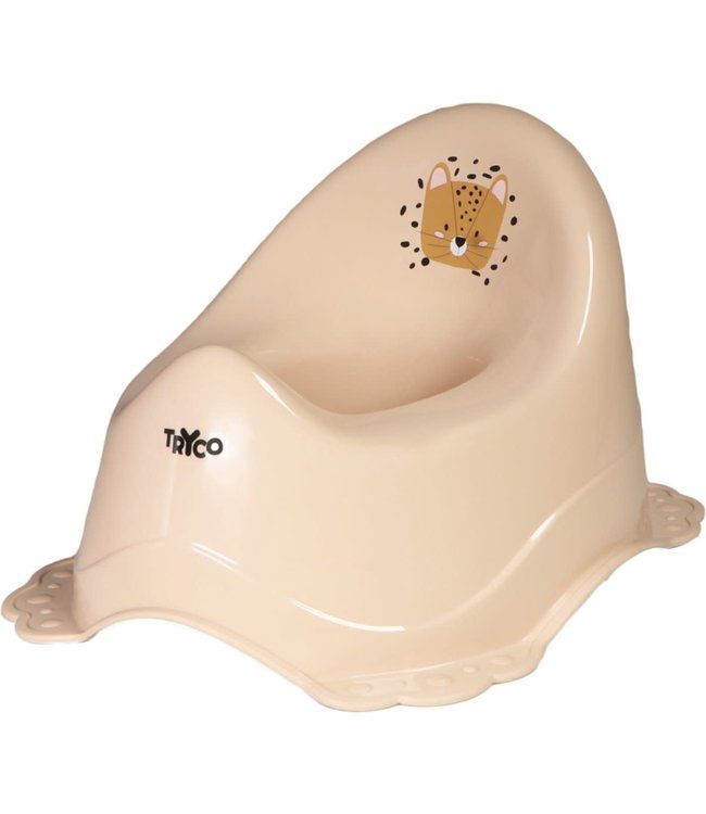 Tryco Tryco - Potty with anti slip - Leopard Leo - Sand