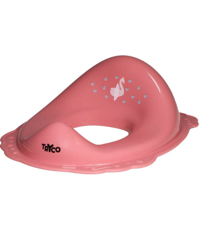Tryco Tryco - Toilet Trainer with anti slip - Swan Ivy - Pink
