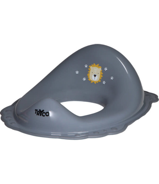 Tryco Tryco - Toilet Trainer with anti slip - Lion Leo - Antracite