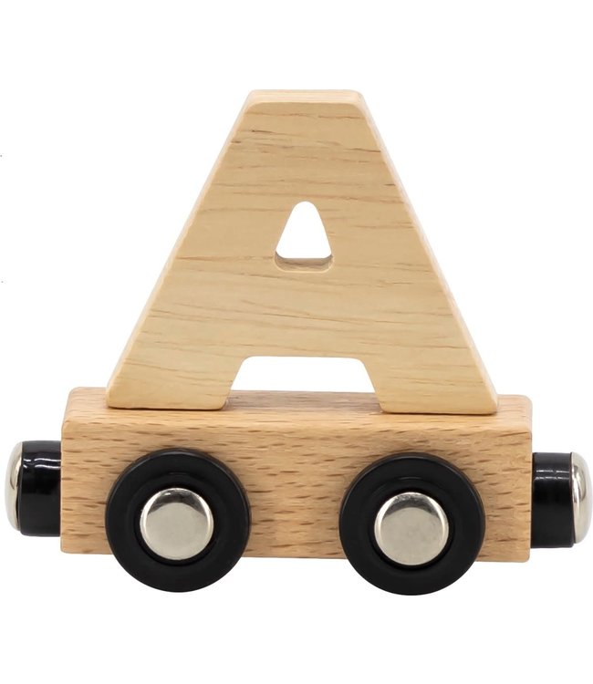 Tryco Tryco - Letter Train Natural - Letter "A"
