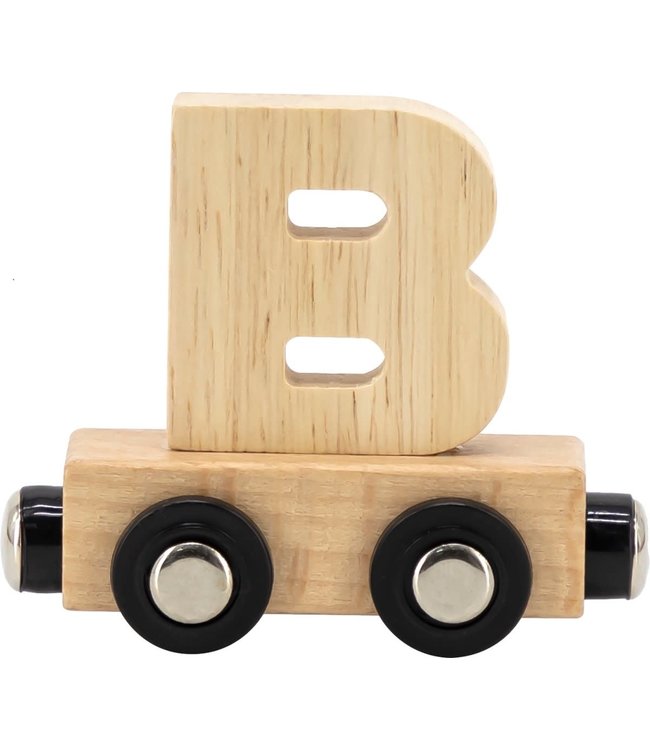 Tryco Tryco - Letter Train Natural - Letter "B"