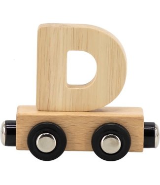 Tryco Tryco - Letter Train Natural - Letter "D"