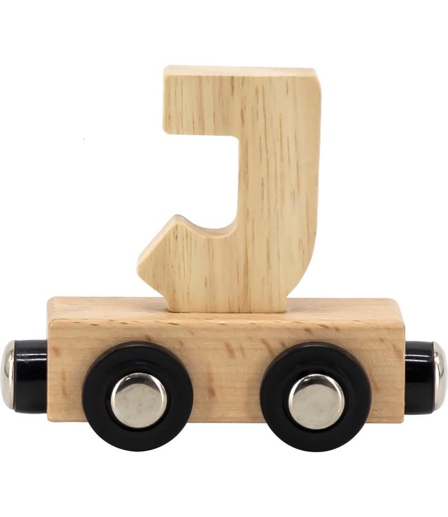 Tryco Tryco - Letter Train Natural - Letter "J"