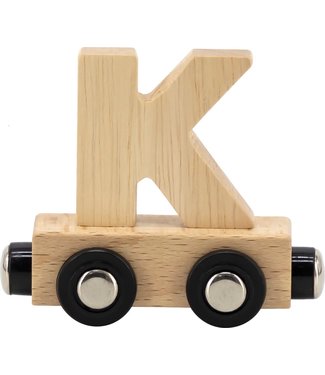 Tryco Tryco - Letter Train Natural - Letter "K"