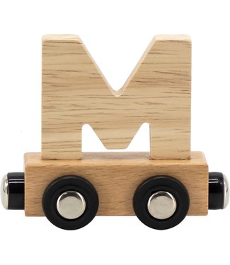 Tryco Tryco - Letter Train Natural - Letter "M"