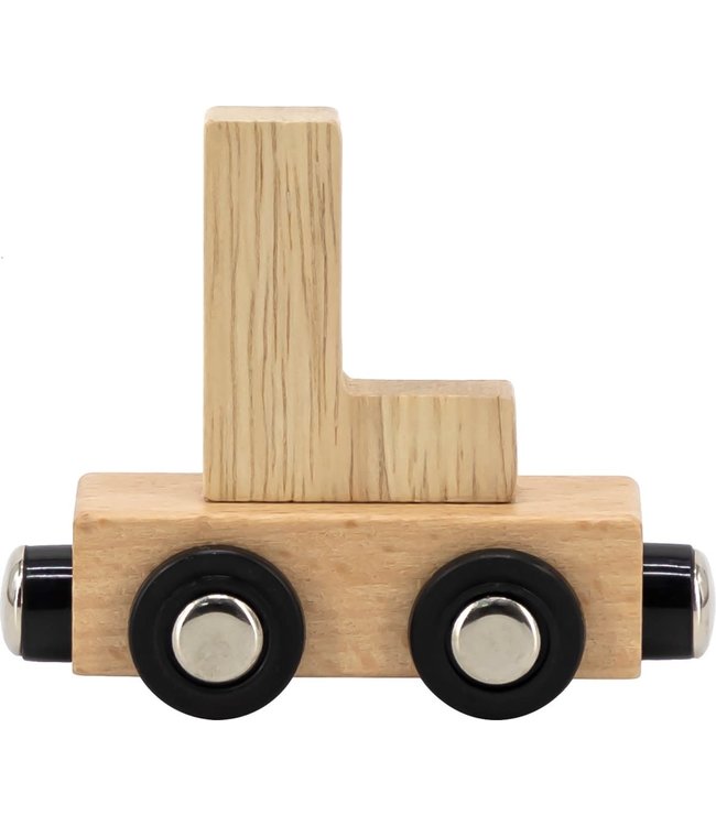 Tryco Tryco - Letter Train Natural - Letter "L"