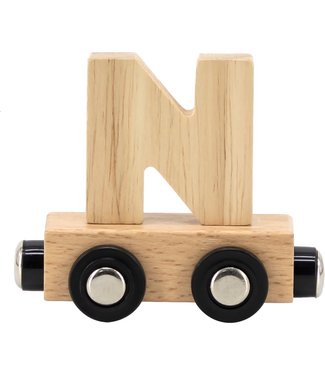 Tryco Tryco - Letter Train Natural - Letter "N"