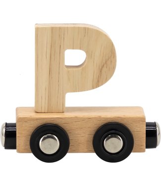 Tryco Tryco - Letter Train Natural - Letter "P"
