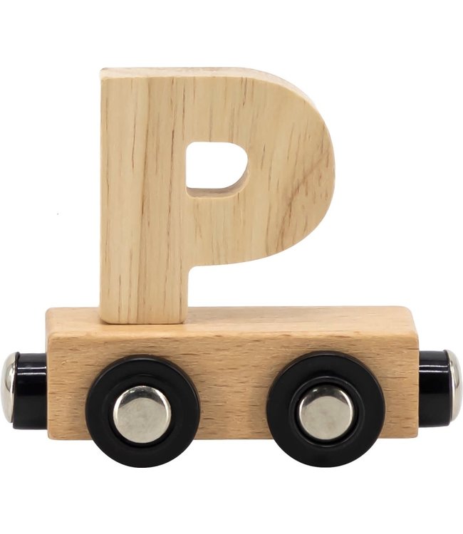 Tryco Tryco - Letter Train Natural - Letter "P"