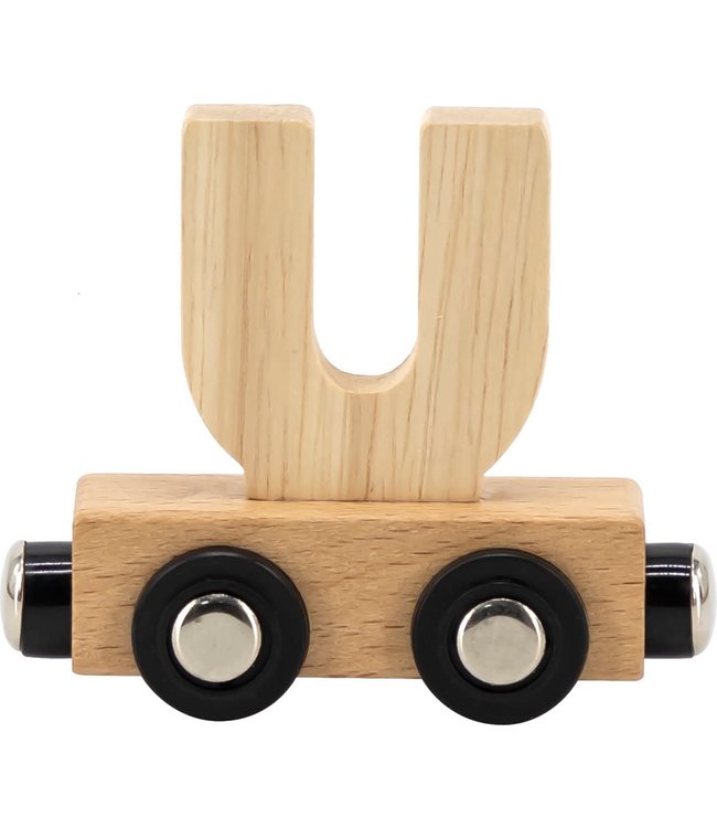 Tryco Tryco - Letter Train Natural - Letter "U"