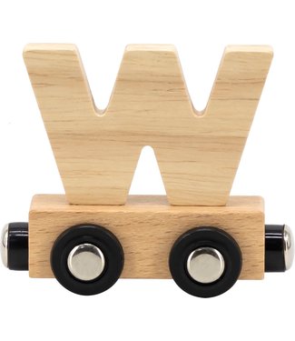 Tryco Tryco - Letter Train Natural - Letter "W"