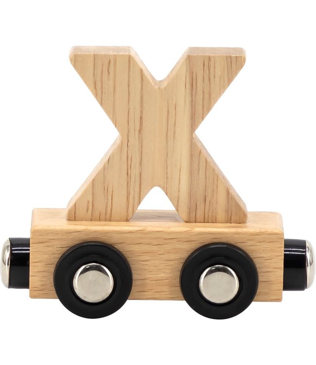 Tryco Tryco - Letter Train Natural - Letter "X"