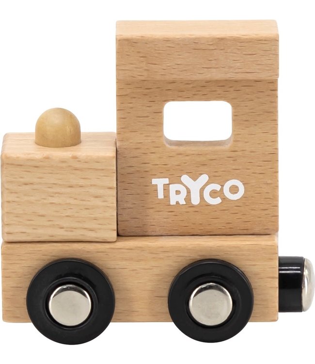 Tryco Tryco - Letter Train Natural - Head