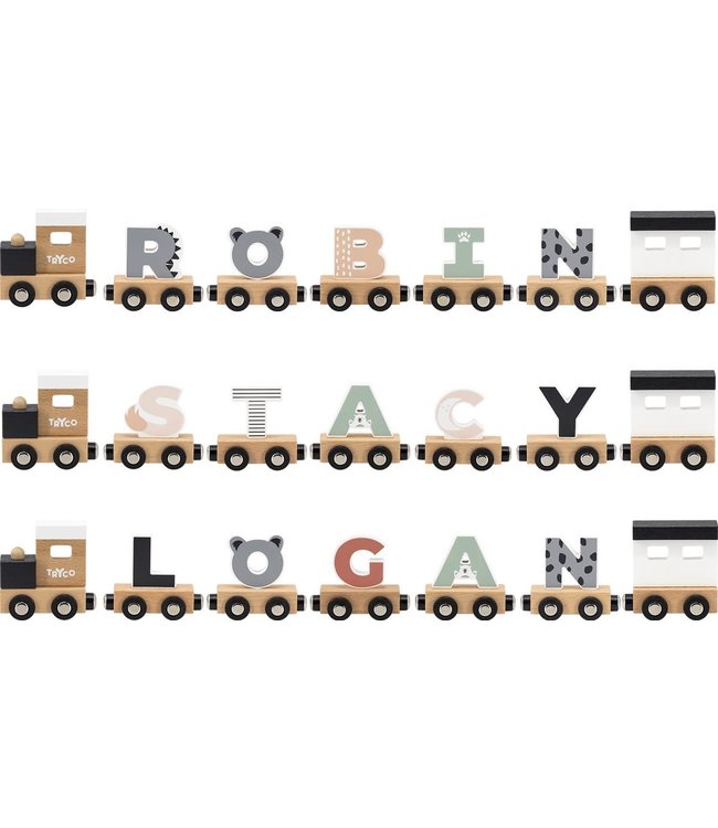 Tryco Tryco - Letter Train Colors - Letter "A"