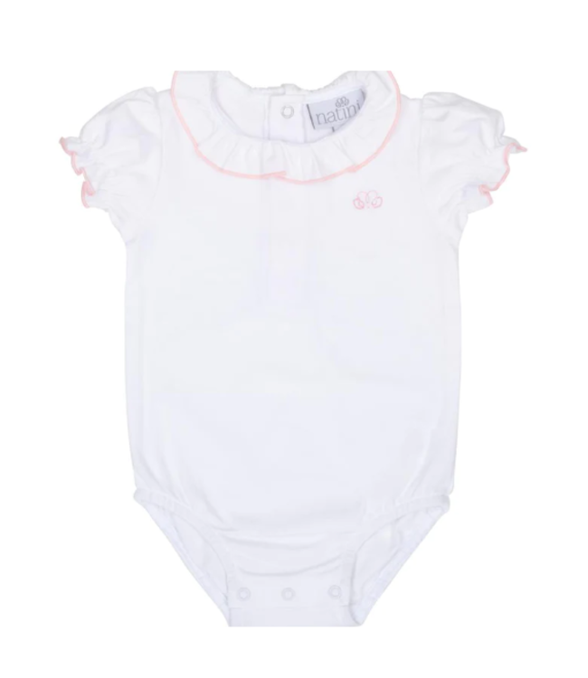 Natini Natini - Top Body Claire - White/Pink
