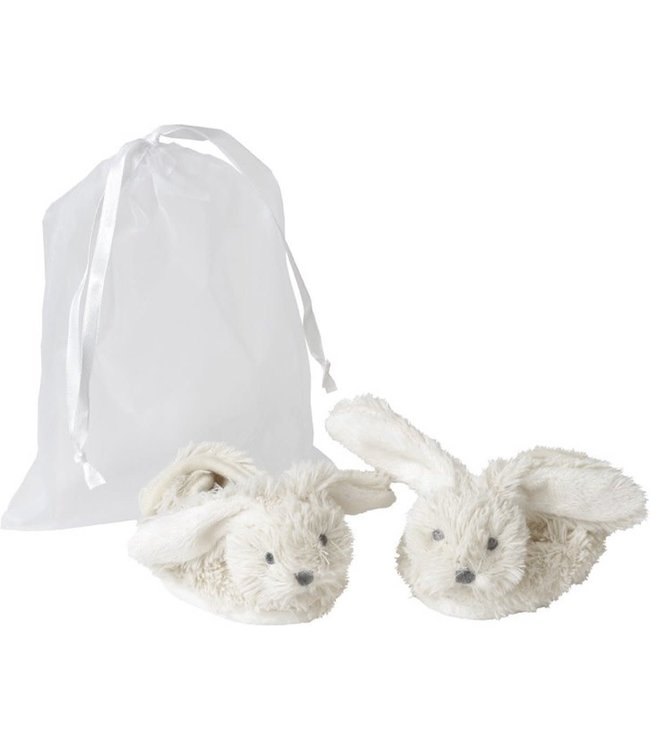 Happy Horse Happy Horse - Ivory Rabbit Richie Slippers in organza bag 10 cm