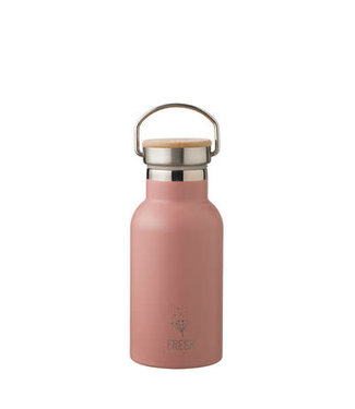 Fresk Fresk - Thermosbottle uni 350 ml Ash rose (Birds)