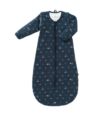 Fresk Fresk - Sleepingbag 70 cm with linining zippable sleeve Rabbit mood indigo