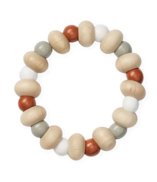 CamCam CamCam - Houten Teether, Flexibel - Caramel