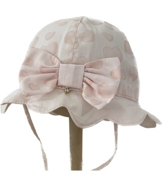 Il trenino Il Trenino - Zomerhoedje Met Strik & Hartjes - Roze