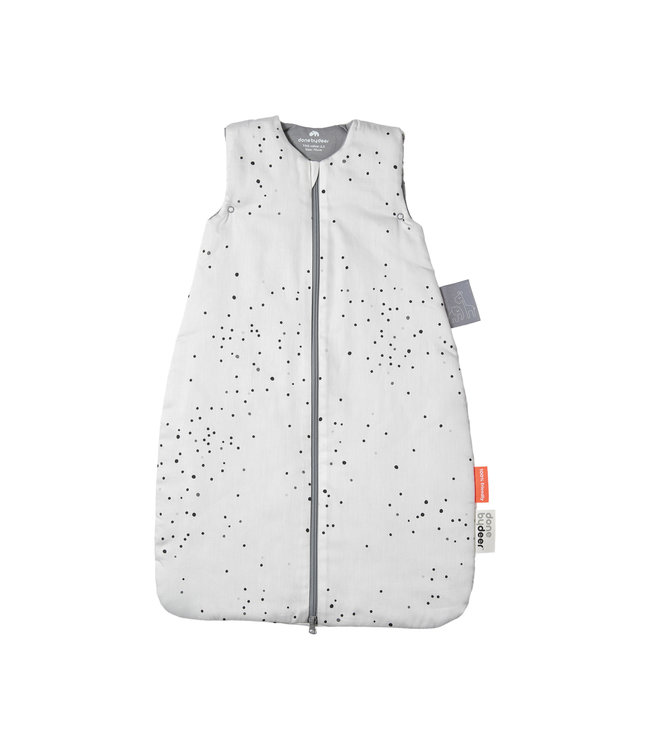 Done by Deer Done by Deer - Sleepy bag 70 cm TOG 2.5, Dreamy dots, White