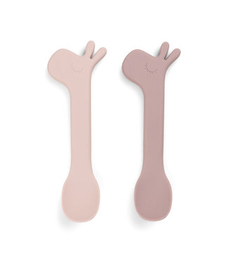 Done by Deer Done by Deer - Silicone spoon 2-pack Lalee Powder